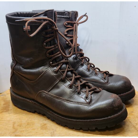 DANNER HOOD WINTER LIGHT BROWN 200G INSULATED HUNT BOOTS 58900 MEN\'S SIZE 11.5D main image 7